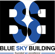 Blue Sky Building Logo